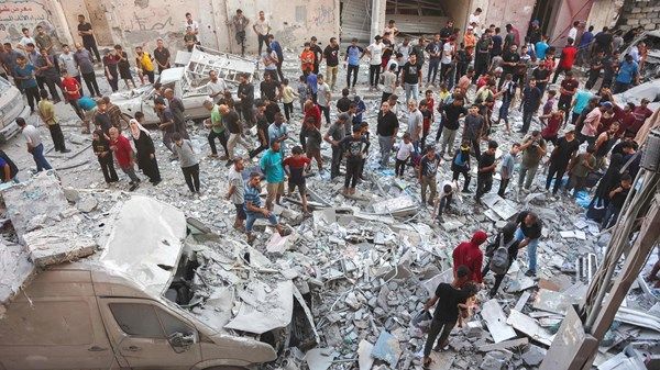 «الصليب الأحمر»: من المستحيل تنفيذ إجلاء جماعي لسكان مدينة غزة