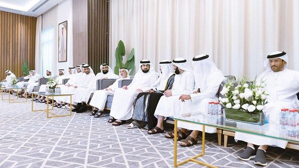 أحمد بن محمد يحضر أفراح الفلاسي والمطروشي