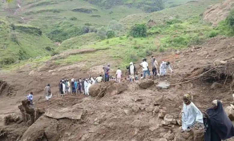 جبل مرة.. انزلاق أرضي يثير جدلاً حول حصيلة الضحايا