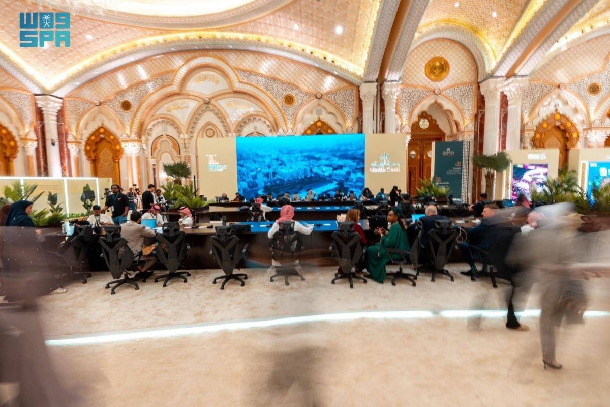 الإعلام الدولي والإقليمي والمحلي ينقل فعاليات ندوة GSR25 من «واحة الإعلام»