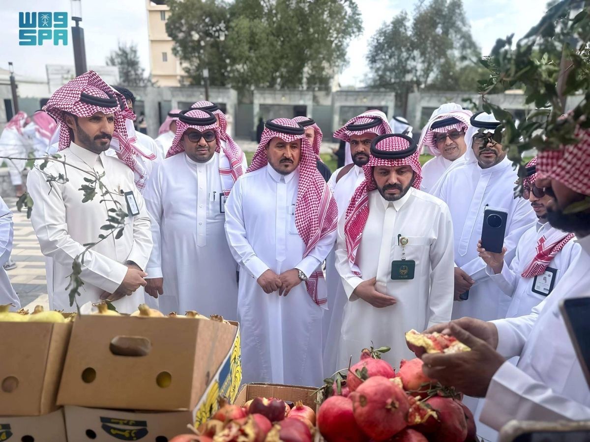 انطلاق مهرجان الرمان والمنتجات الموسمية الخامس بسراة عبيدة