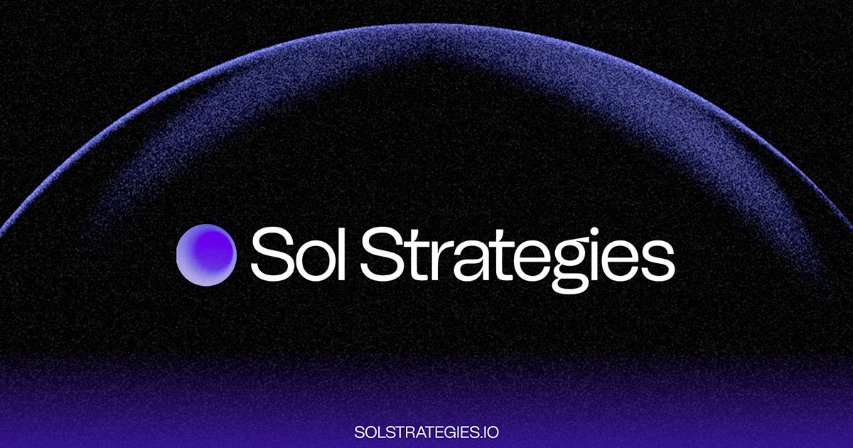 شركة SOL Strategies تحصل على موافقة الإدراج في بورصة ناسداك