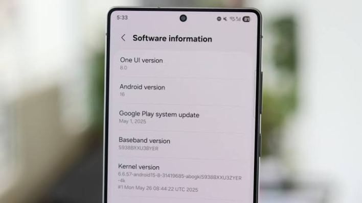تكنولوجيا: سامسونج تطلق التحديث التجريبي السابع من واجهة One UI 8 لهاتف Galaxy S25