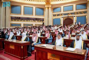 ولي العهد السعودي يفتتح أعمال السنة الثانية لمجلس الشورى مؤكدًا دعم قطر ضد الاحتلال الإسرائيلي