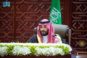 ولي العهد السعودي يفتتح أعمال السنة الثانية لمجلس الشورى مؤكدًا دعم قطر ضد الاحتلال الإسرائيلي