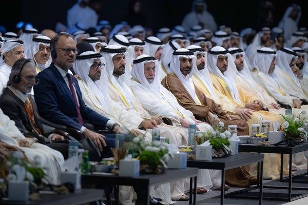 حاكم الشارقة يشهد خطابين ملهمين خلال افتتاح المنتدى الدولي للاتصال الحكومي