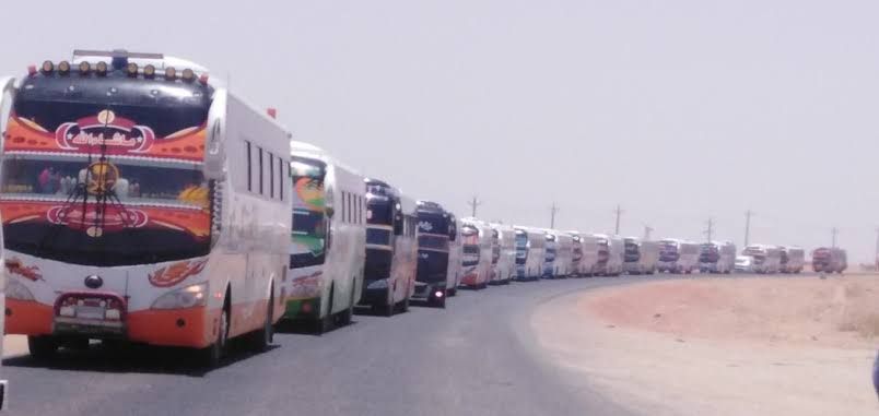 تفويج الرحلة الخامسة عشرة لنقل اللاجئين الجنوبيين من الخرطوم إلى النيل الأبيض