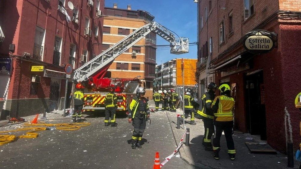 جرحى جراء انفجار مقهى في العاصمة الإسبانية