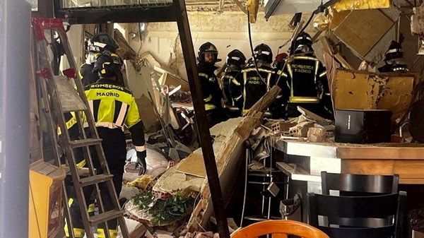 جرحى جراء انفجار مقهى في العاصمة الإسبانية