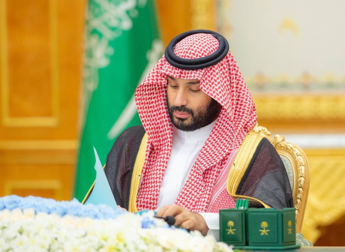 ولي العهد يرأس جلسة مجلس الوزراء في الرياض