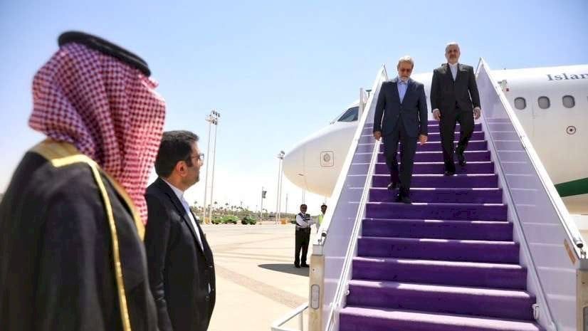 ‏لاريجاني في الرياض مرفوقاً باحد صقور المفاوضات النووية