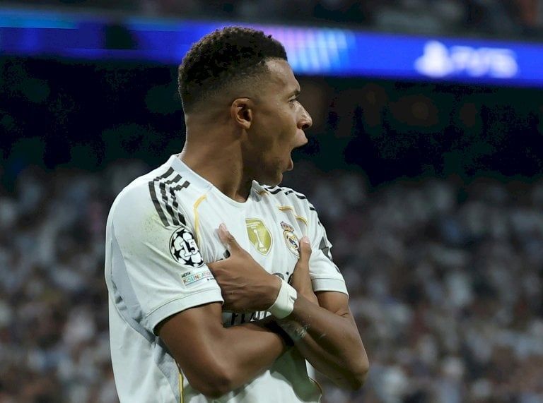 دوري أبطال أوروبا: مبابي يقود ريال مدريد المنقوص الى فوز صعب على مرسيليا 2-1