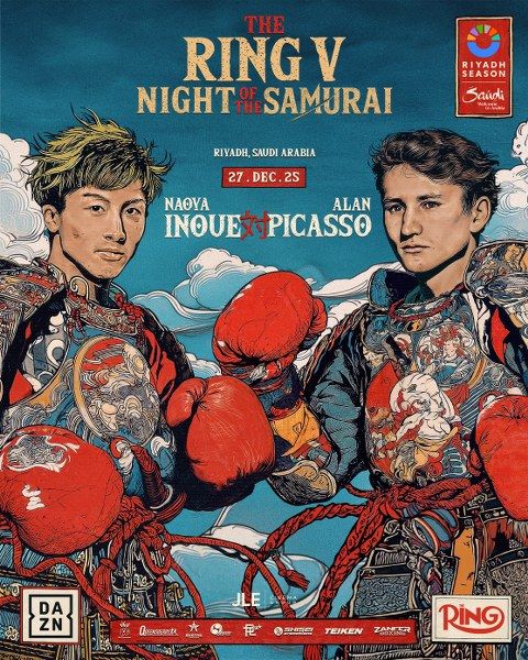 الياباني إينوي يواجه المكسيكي بيكاسو في ليلةRing V: Night of the Samurai
