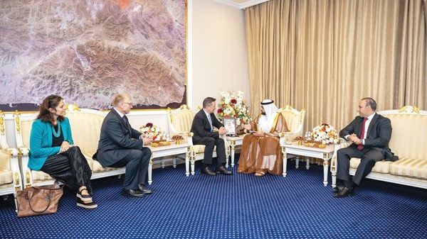 محمد الشرقي يستقبل سفيري إستونيا وسويسرا