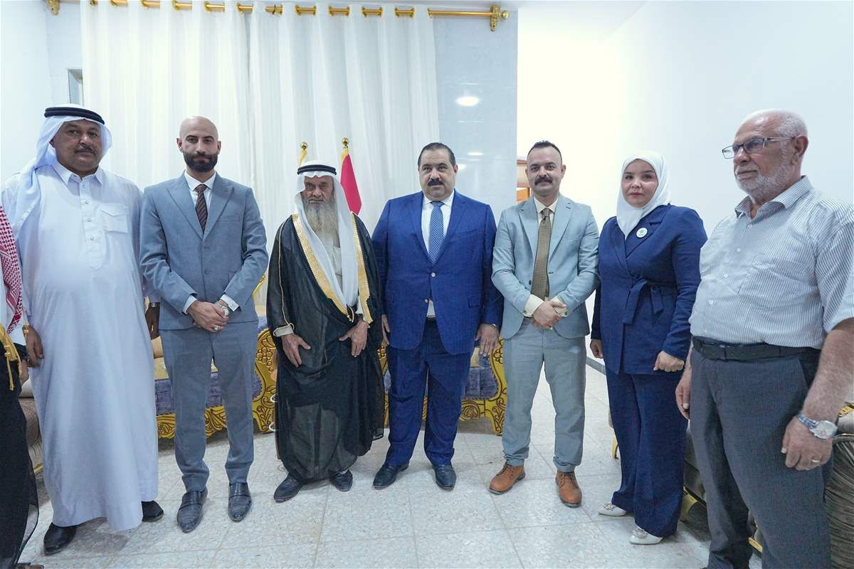 بالصور.. السامرائي يزور الغزالية وأبو غريب ويلتقي بابنائها ووجهائها