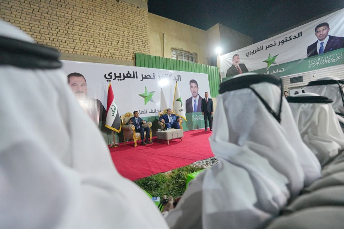 بالصور.. السامرائي يزور الغزالية وأبو غريب ويلتقي بابنائها ووجهائها