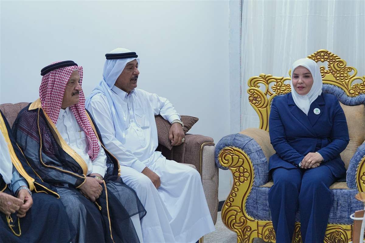 بالصور.. السامرائي يزور الغزالية وأبو غريب ويلتقي بابنائها ووجهائها