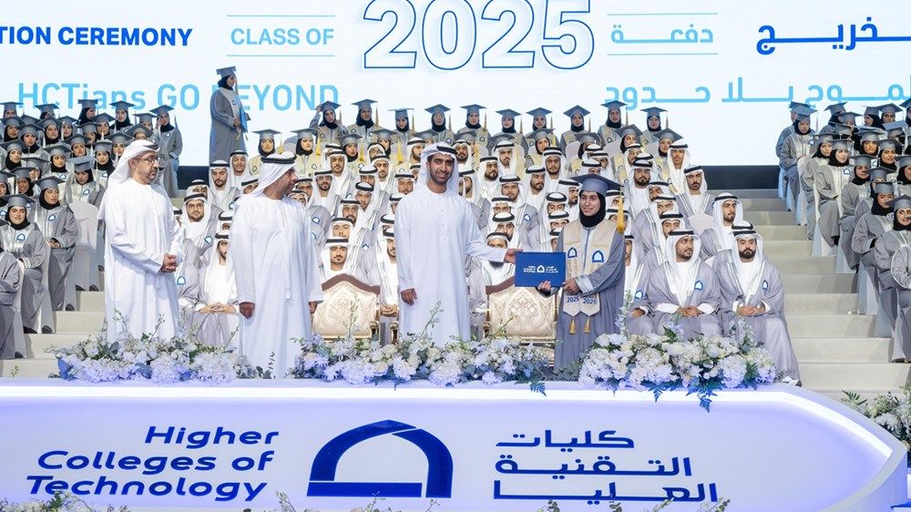 برعاية حاكم رأس الخيمة.. صقر بن سعود يشهد تخريج 576 من طلبة كليات التقنية العليا