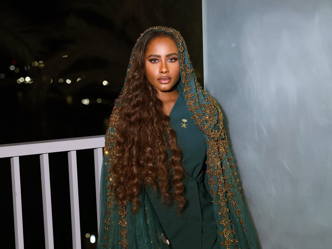 صيحات جمالية تألقت بها النجمات السعوديات في احتفالات اليوم الوطني السعودي