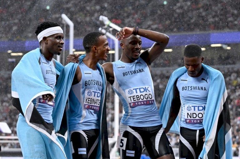 لمونديال طوكيو: بوتسوانا تقهر أبطال العالم في التتابع 4 مرات 400 م 