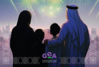 فعاليات جوية وبحرية في سماء المملكة وشواطئها وعروض الألعاب النارية بمناسبة اليوم الوطني ٩٥