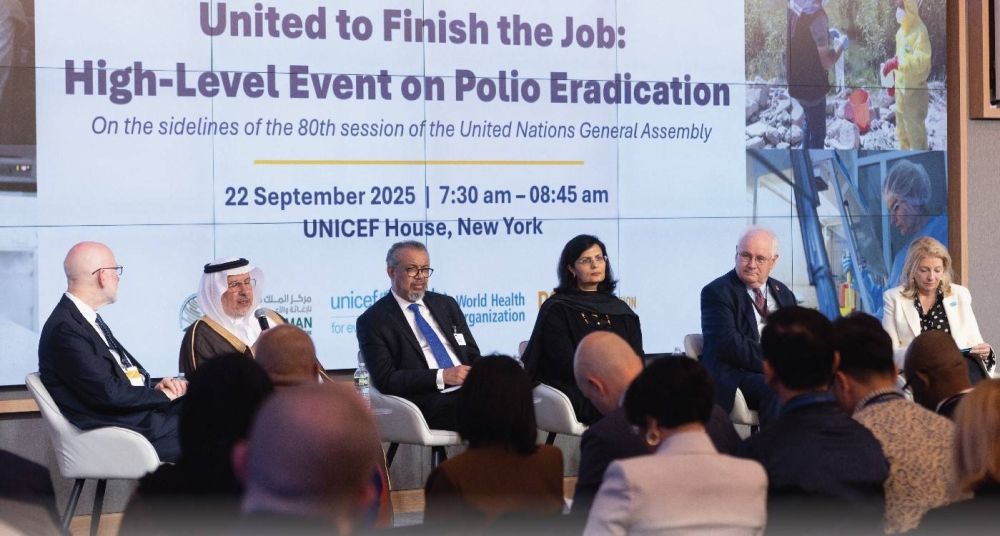 الربيعة: السعودية قدمت 500 مليون دولار للمبادرة العالمية لاستئصال شلل الأطفال