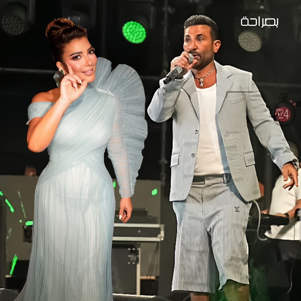 خاصّ بالفيديو- أصالة وأحمد سعد يتألّقان في احتفاليّة اليوم الوطنيّ السّعوديّ بمهرجان “ليالي مراسي”