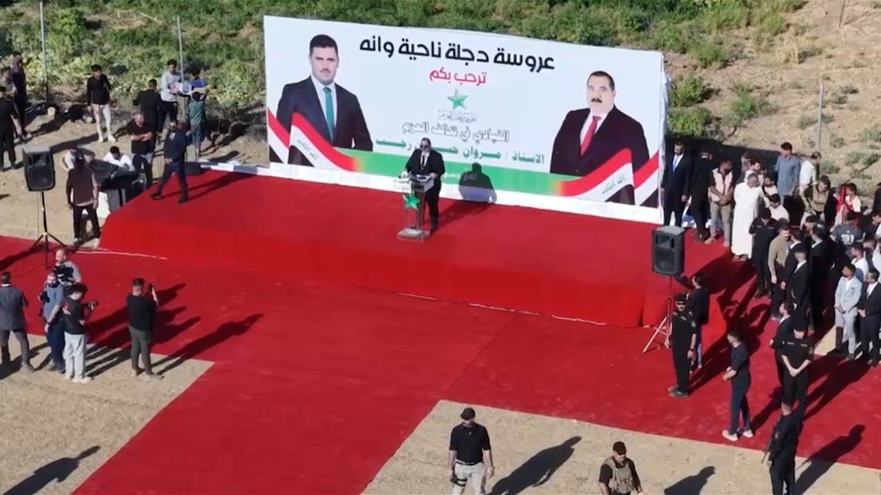 السامرائي يبحث في الموصل تحسين واقع ناحية وانه وتعزيز استقرارها
