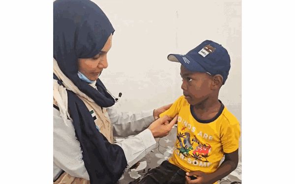 صندوق "نهر الحياة" يقيم مخيماً لعلاج الأطفال في اتحاد جزر القمر