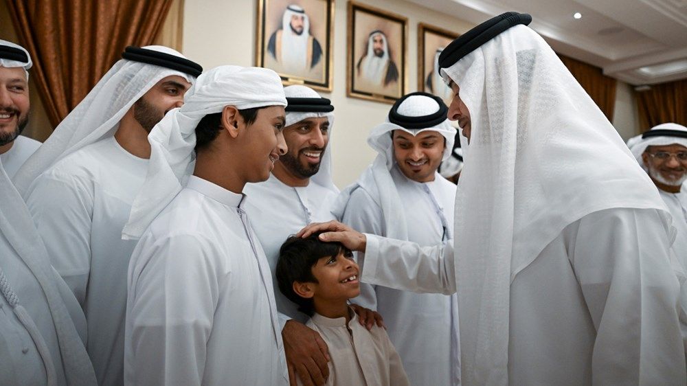 هزاع بن زايد يحضر حفل استقبال بمناسبة زفاف أحمد هزاع أحمد المهيري