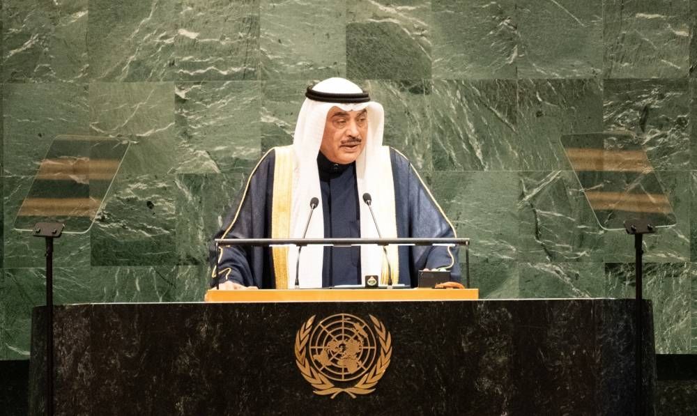 ولي عهد الكويت يشكر السعودية على دورها في دعم حل الدولتين