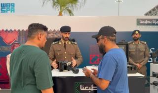 الدفاع المدني يشارك في معرض إمارة 
منطقة جازان احتفاء باليوم الوطني