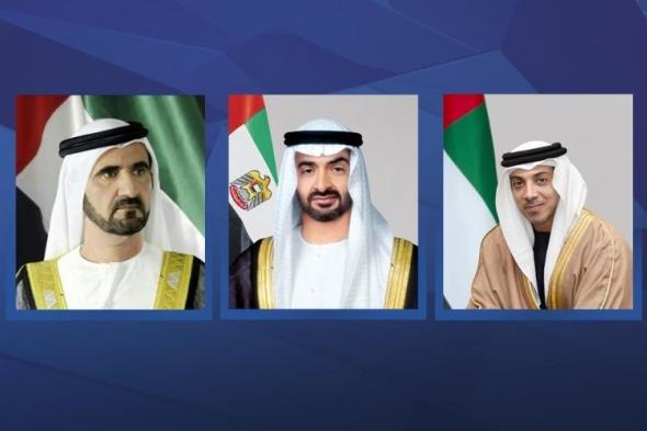 الامارات | رئيس الدولة ونائباه يهنئون الحاكم العام لغرينادا بذكرى استقلال بلادها