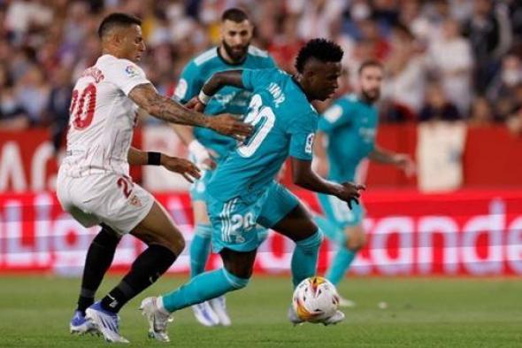 موعد مباراة ريال مدريد وإشبيلية في الدوري الاسباني والقناة الناقلة
