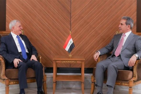 زيدان ورشيد يبحثان عددا من القضايا القانونية المتعلقة بالشأن العام