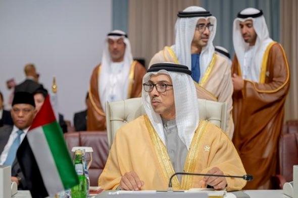 نيابة عن رئيس الدولة.. منصور بن زايد يشارك في القمتين الخليجية والعربية الإسلامية في الدوحة